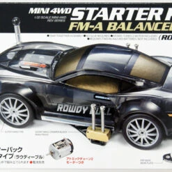 Tamiya Mini 4WD 1/32 Starter Pack FM-A Balanced Spec (Rowdy Bull)