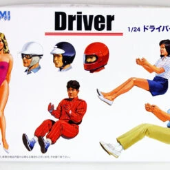 Fujimi GT04 114910 Garage & Tool Series Drivers 1/24 Scale Kit