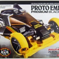 Tamiya Mini 4WD 95450 DASH-X1 Proto-Emperor Premium Black Special (Super-II Chassis) 1/32