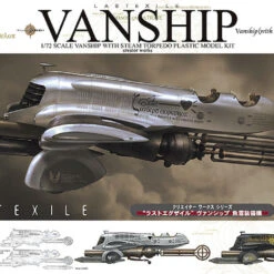 Hasegawa 64713 Last Exile VanShip With Steam Torpedo 1/72 Scale Kit