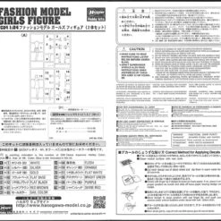 Hasegawa FC04 Fashion Model Girls Figures 1/24 Scale Kit -Japan Figure shop 20190702135224 001001 24380.1562043195