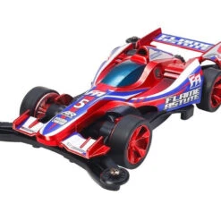 Tamiya Mini 4WD 95292 Flame Astute Red Metallic W/Carbon Reinforced Wheels 1/32 -Japan Figure shop 3 81485.1491473355