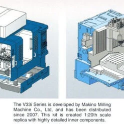 Fine Molds 1/20 Vertical Machining Center Makino V33i Plastic Model -Japan Figure shop 4536318155010 3 53851.1649146179