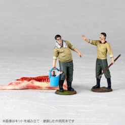 Kaiyodo ARTPLA 1/35 Researcher And Tyrannosaurus Set Plastic Model -Japan Figure shop 4537807190222 93bbccb2411ef832de1c677111467c37 69319.1680834957