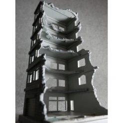 Tomytec DCM02 Diocolle Combat Destroyed Building A 1/144 Scale Kit -Japan Figure shop 4543736311850 b3c87899d33c4148344cfd4994705d1c 19924.1591932158