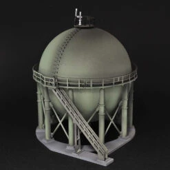 Tomytec DCM08 Diocolle Combat 1/144 War-damaged Manufacturing Plant A (Propane Storage Tank) Plastic Model -Japan Figure shop 4543736315599 a31f77819171da3aa48332a046597612 62113.1616486938