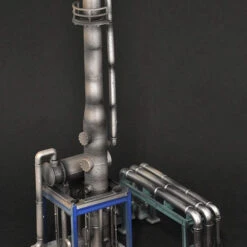Tomytec DCM09 Diocolle Combat 1/144 War-damaged Manufacturing Plant B (Distillation Tower) Plastic Model -Japan Figure shop 4543736315605 f9aa234d38b35792be832c4f8c102ace 38096.1616487639