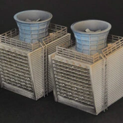 Tomytec DCM10 Diocolle Combat 1/144 War-damaged Manufacturing Plant C (Cooling Tower) Plastic Model -Japan Figure shop 4543736315612 ea775e9f2d1bc166029a5e2ee474b456 30824.1616488893