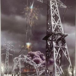 Tomytec Diocolle Combat 1/144 Assault City C High Pressure Tower Plastic Model