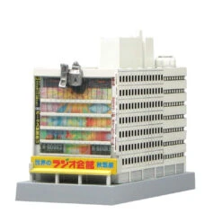 Platz SG-1 Radio Kaikan X Steins Gate Radio Kaikan 1/1000 Scale Model Kit