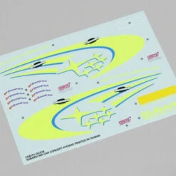 Kyosho FAB151-1 Sponsor Decal (SUBARU WR Car Concept)