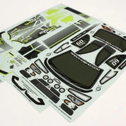 Kyosho FAB157-1 Decal Set Lancer Evolution X KX3 FAZER
