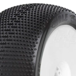 Kyosho PL-9033-233 Hole Shot 4.0 S3 1:8 Truck Tires / White Wheel