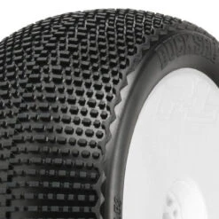 Kyosho PL-9063-233 Buck Shot 4.0S3 1:8 Truck Tires / White Wheel