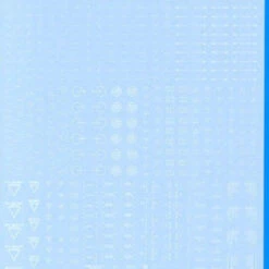 HiQparts 1/144 RB02 Caution Mark Decal White