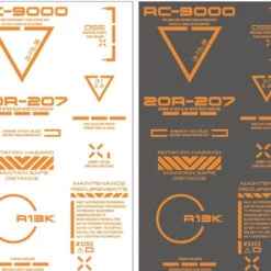 HiQparts 1/144 RB02 Caution Mark Decal One Color Orange 5 HiQparts 1/144 RB02 Caution Mark Decal One Color Orange -Japan Figure shop 4573211371048 a088486edb210934017d736bae163913 70971.1631695354