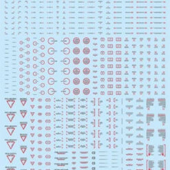HiQparts 1/144 RB02 Caution Decal Red & Gray
