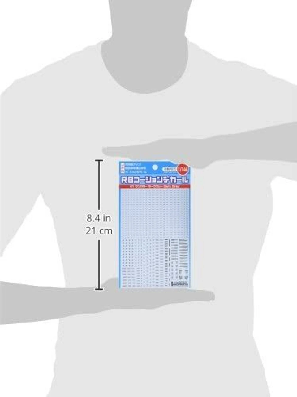 HiQparts 1/144 RB01 Caution Mark Decal Dark Grey 2 HiQparts 1/144 RB01 Caution Mark Decal Dark Grey - Image 2