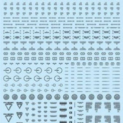 HiQparts 1/100 RB02 Caution Mark Decal Dark Gray -Japan Figure shop 4573211371512 b3ba501b463342cf4c9980b21a01b7c7 75659.1634804137