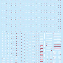 HiQparts 1/144 RB01 Caution Decals White/Red