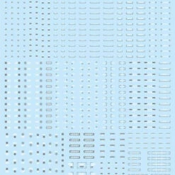 HiQparts 1/144 RB03 Caution Decals White & Gray RB03-144WAG