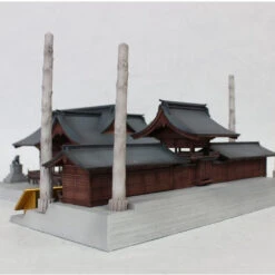 Plum 1/150 Plastic Kit PP037 Suwa Taisha Shrine Akimiya In Nagano (N Scale) -Japan Figure shop 4582362381219 9c07b4943b976d7593b2d246768f61f3 84556.1610435334