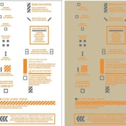 HiQparts 1/144 RB01 Caution Mark Decal Orange X Gray 5 HiQparts 1/144 RB01 Caution Mark Decal Orange X Gray -Japan Figure shop 4582370705083 4642ec35ae390bb36cccf5531270c3f5 29511.1631695399