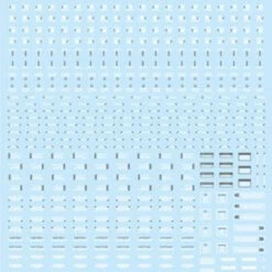 HiQparts 1/100 White & Gray RB01 Caution Decal