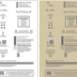 HiQparts 1/100 RB01 Caution Mark Decal Gray -Japan Figure shop 4582370708084 970b33fc5339ca59f48d2f8e12593a81 22076.1626071994