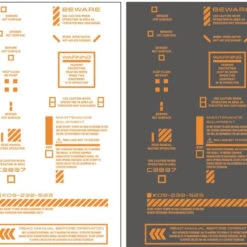 HiQparts 1/100 RB01 Caution Mark Decal Orange 7 HiQparts 1/100 RB01 Caution Mark Decal Orange -Japan Figure shop 4582370708114 0533b2ebe6d17ddedec7e4f4dc68e940 00623.1626071939