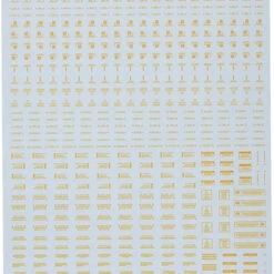 HiQparts 1/100 RB01 Caution Mark Decal Orange