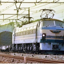 Aoshima 54086 Train Museum OJ Series #05 Electric Locomotive EF66 Early Type 1/45 -Japan Figure shop 4905083054086 9029277576dff5adcdc1409e23186160 11073.1563774365