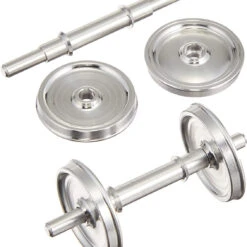 Aoshima Train Museum OJ 1/45 No.5 Diesel Locomotive DD51 Detail Up Parts Wheel Set Plastic Model