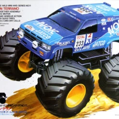 Tamiya 17011 Mini 4WD Nissan Terrano '93 Paris Dakar Team Nok Jatco 1/32