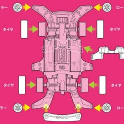Tamiya Mini 4WD 1/32 Pig Racer (Yellow/Silwolf) MA Chassis -Japan Figure shop 4950344179046 0704abb705e3ca779e74db55a7062e48 18466.1641528576