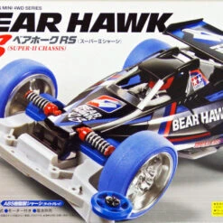 Tamiya 18080 Mini 4WD Bear Hawk RS (Super-II Chassis) 1/32