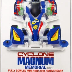 Tamiya 95126 Mini 4WD Cyclone Magnum Memorial (Super TZ-X Chassis) Fully Cowled Mini 4WD 25th Anniv. 1/32