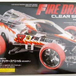 Tamiya 95337 Mini 4WD Fire Dragon Clear Special (Polycarbonate Body) 1/32