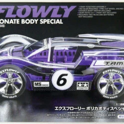 Tamiya Mini 4WD 1/32 Exflowly Polycarbonate Body Special (Purple) (MS Chassis)