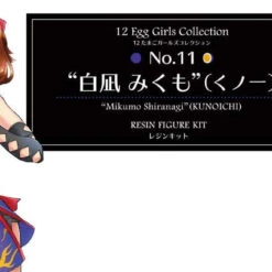 Hasegawa Egg Girls Collection 1/12 No.05 Shiranagi Mikumo (Female Ninja Kunoichi) Resin Figure Kit -Japan Figure shop 4967834522695 80429e8f9568b0282e604fc795694b25 70804.1640231954