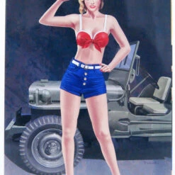 Hasegawa 1/12 Real Figure Collection No.12 Pinup Girl Plastic Model