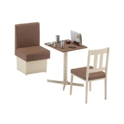 Hasegawa 1/12 Family Restaurant Table & Chair Plastic Model -Japan Figure shop 4967834620070 3 37898.1625717587