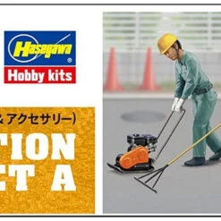 Hasegawa 1/35 Construction Workers Set A Plastic Model -Japan Figure shop 4967834660038 6 91877.1623134351