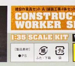 Hasegawa 1/35 Construction Workers Set A Plastic Model -Japan Figure shop 4967834660038 3 35625.1623134346