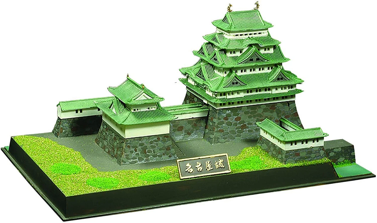 Doyusha JJ3 Japanese Nagoya Castle 1/700 Scale Plastic Model 1 Doyusha JJ3 Japanese Nagoya Castle 1/700 Scale Plastic Model