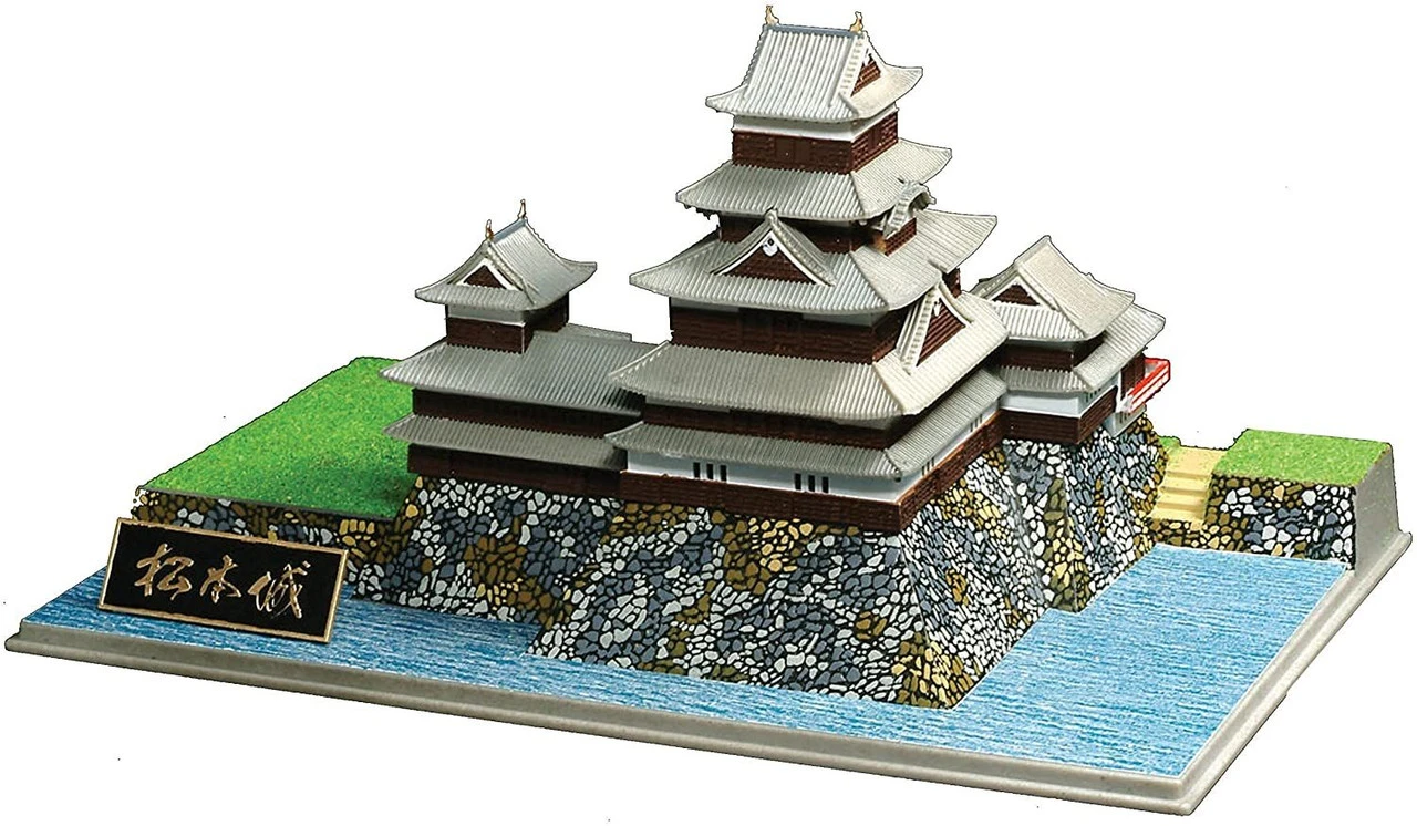 Doyusha JJ9 Japanese Matsumoto Castle 1/430 Scale Plastic Model 1 Doyusha JJ9 Japanese Matsumoto Castle 1/430 Scale Plastic Model