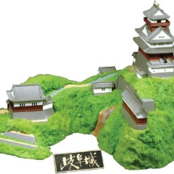 Doyusha S27 Japanese Gifu Castle 1/350 Scale Plastic Model