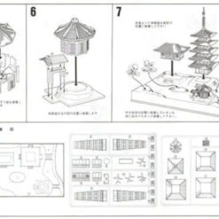 Doyusha JD13 Japanese Nara Kofukuji Temple 1/400 Scale Plastic Model 11 Doyusha JD13 Japanese Nara Kofukuji Temple 1/400 Scale Plastic Model -Japan Figure shop 4975406110133 4 96617.1639985478