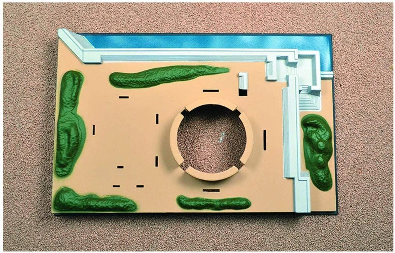 Doyusha Easy Model Osaka Castle 1/900 Scale Plastic Model 6 Doyusha Easy Model Osaka Castle 1/900 Scale Plastic Model - Image 6