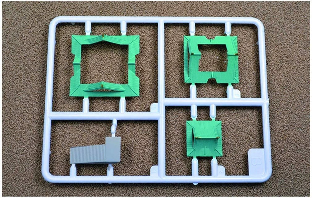 Doyusha Easy Model Osaka Castle 1/900 Scale Plastic Model 8 Doyusha Easy Model Osaka Castle 1/900 Scale Plastic Model - Image 8